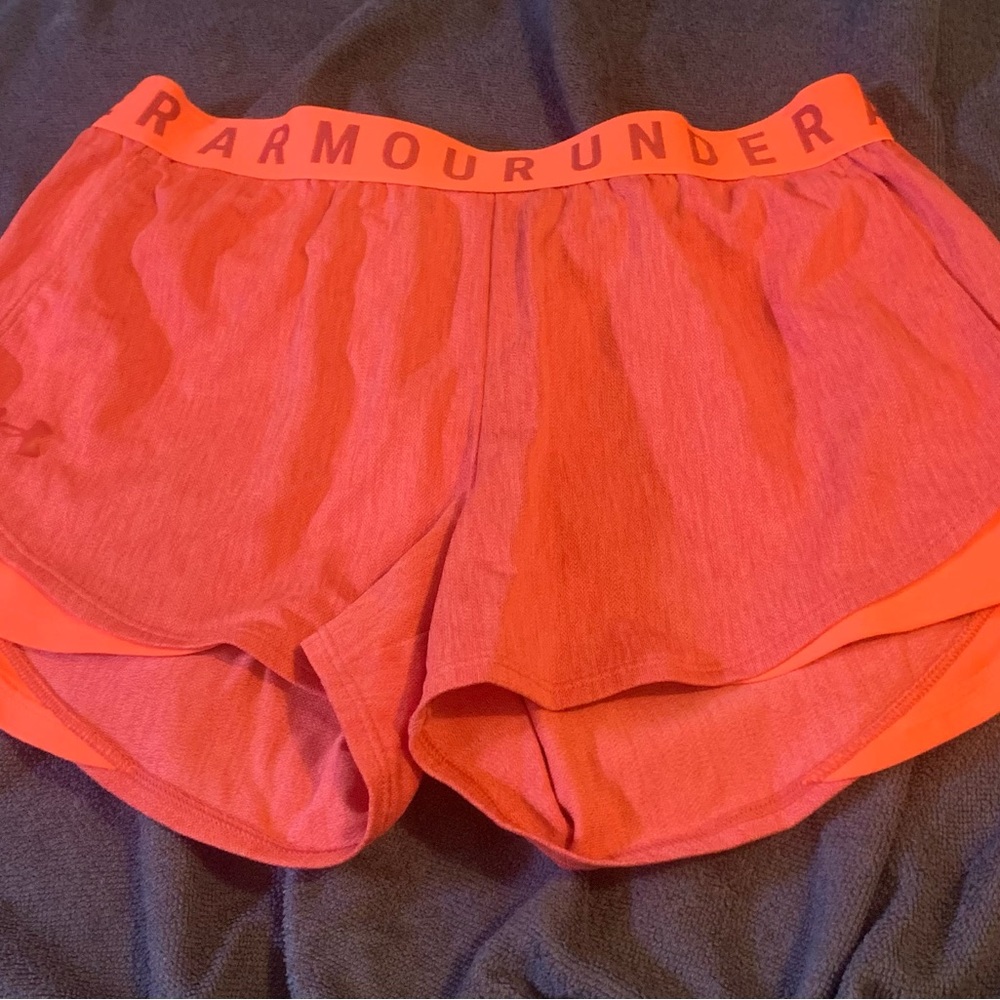 Under Armour Women's Coral Athletic Shorts